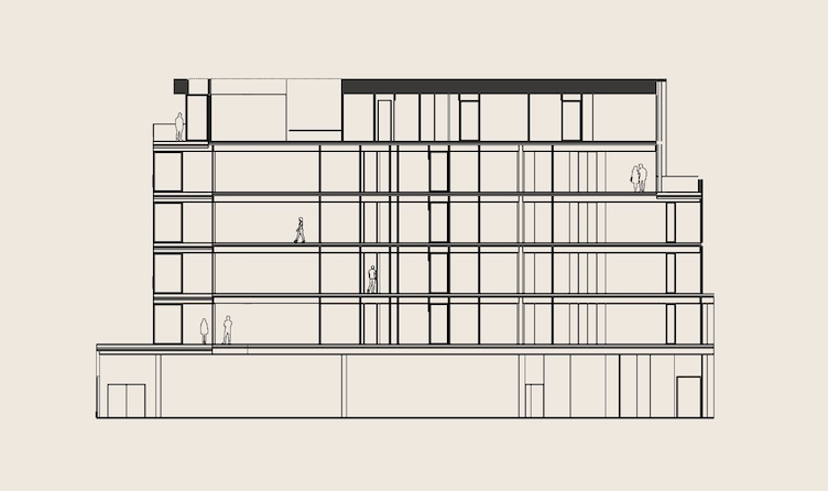 Building Elevation Diagram